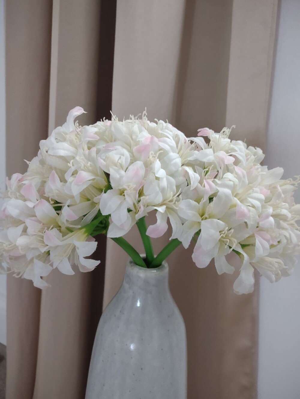 Hydrangea White Punk Faux Flowers